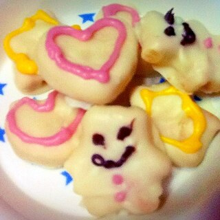 バレンタイン♡手作りクッキーのチョココーティング
